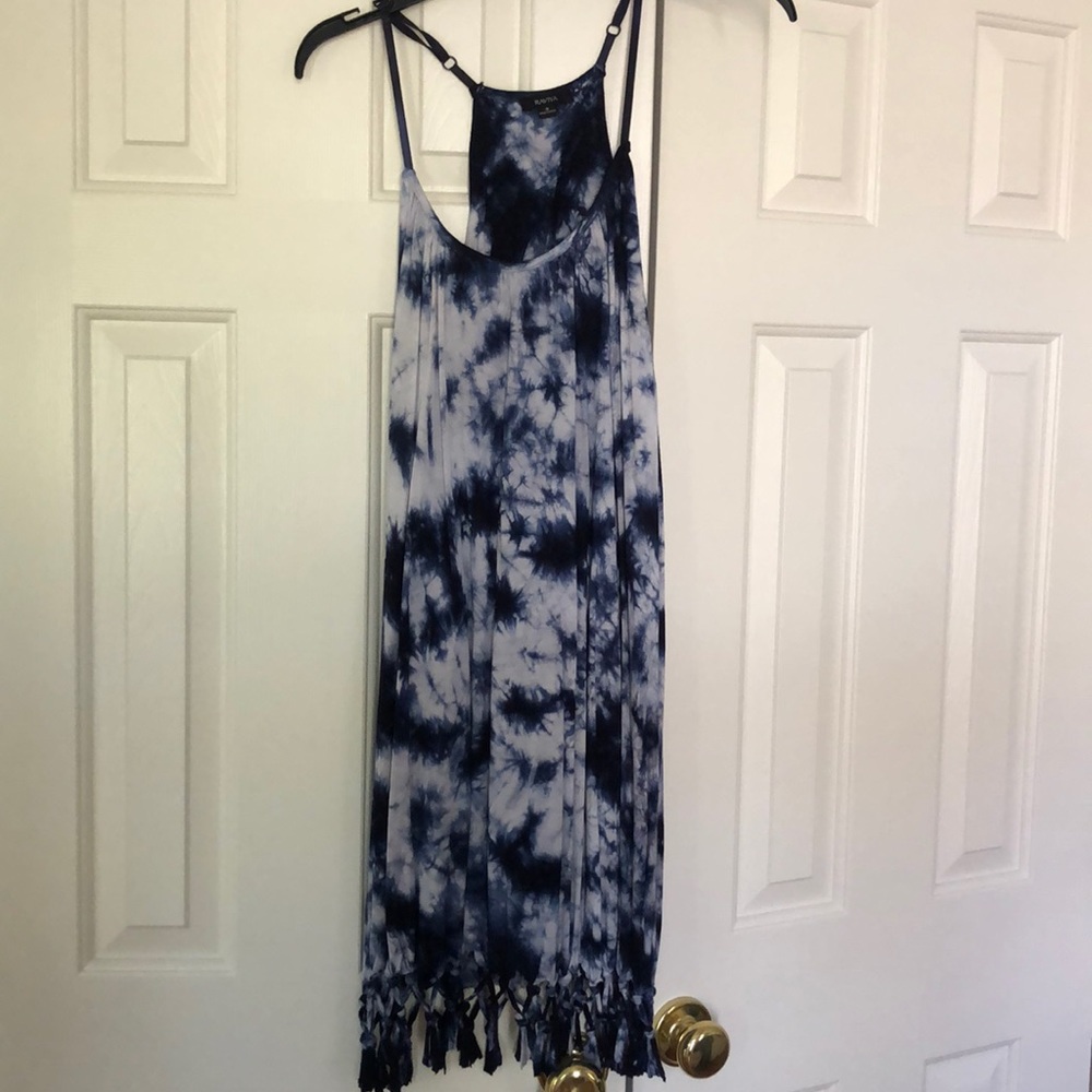 Small tie dye dress/bathing suit cover up